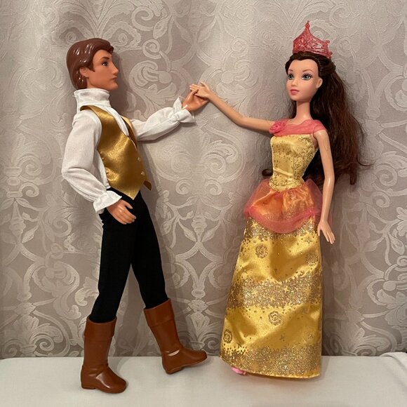 Mattel Disney Transforming Beauty And The Beast Set 2014 - Picture 2 of 10